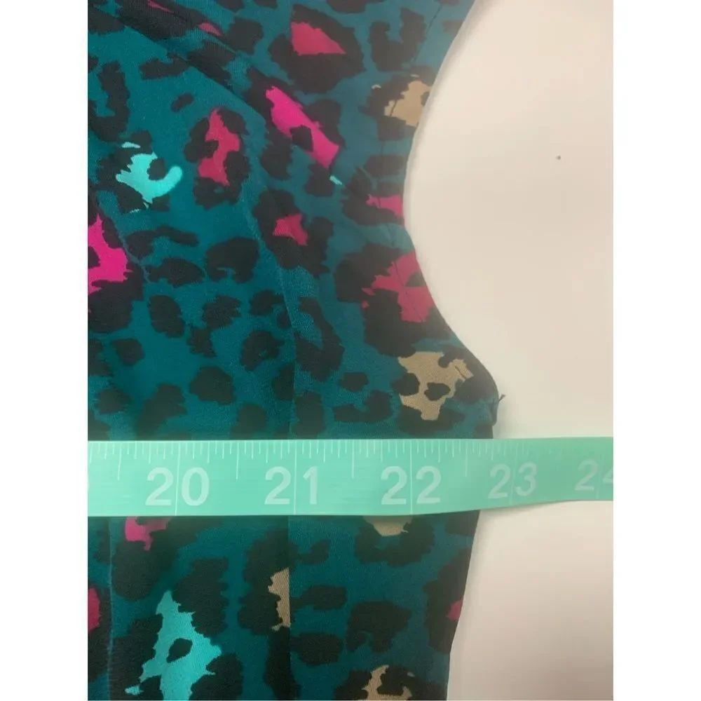 Multicolored Cheetah Print Blouse - Picture 8 of 9